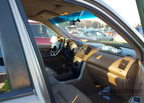 2004 Honda Pilot Ex-L из США, поврежденный, VIN 2HKYF18514H604592